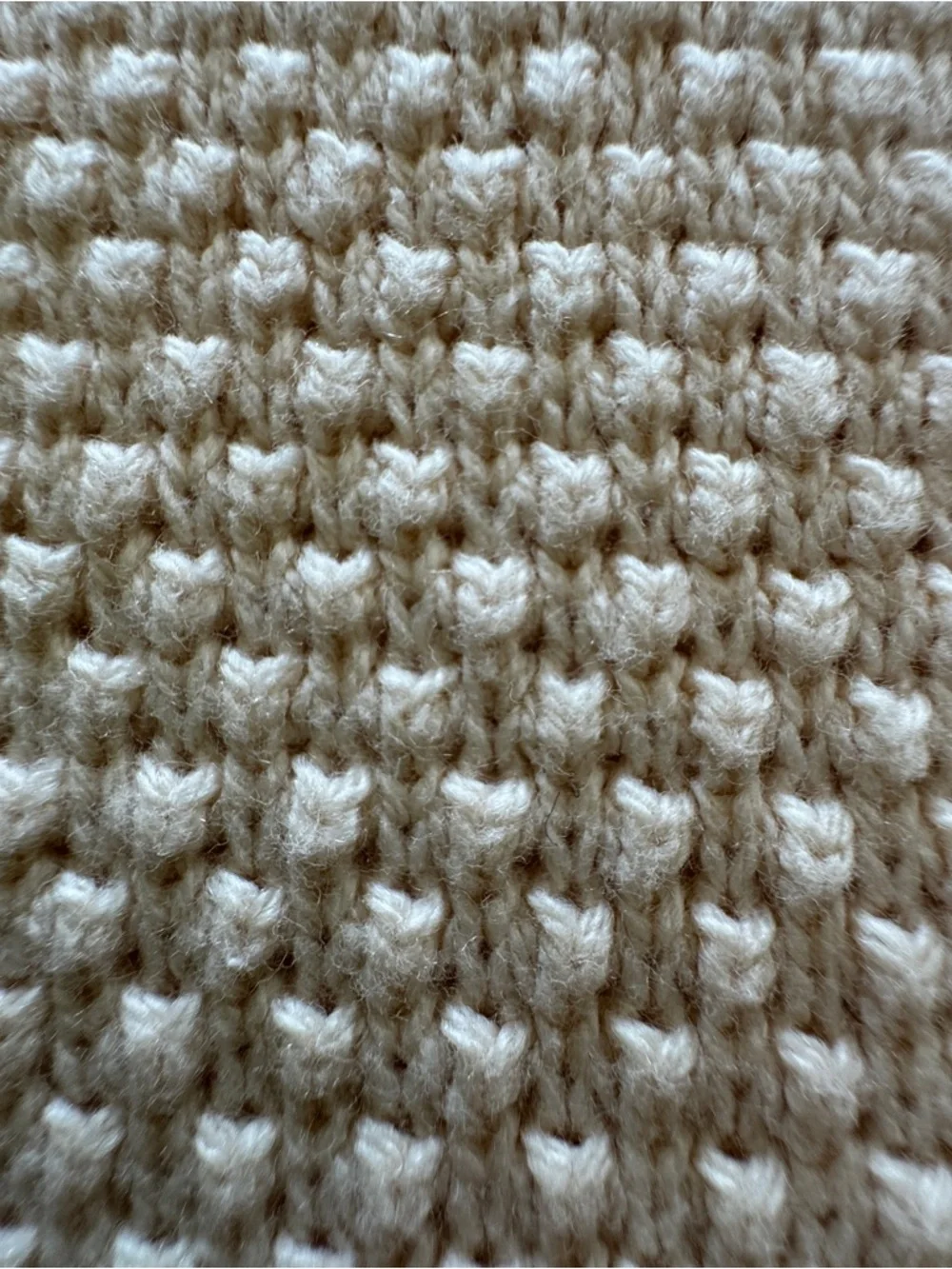 Sincerely Jules Knit Wide Leg Lounge Pants Cream Textured Cozy M NWT Beach - Picture 3 of 11